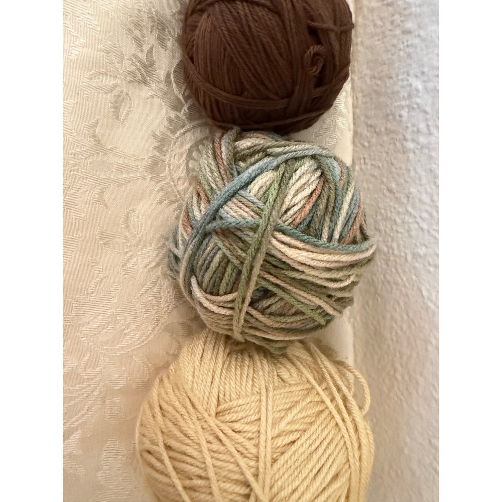 Mixed Yarn Lot Assorted Colors Variegated and Solid Crafting Knitting Crochet - Picture 10 of 11